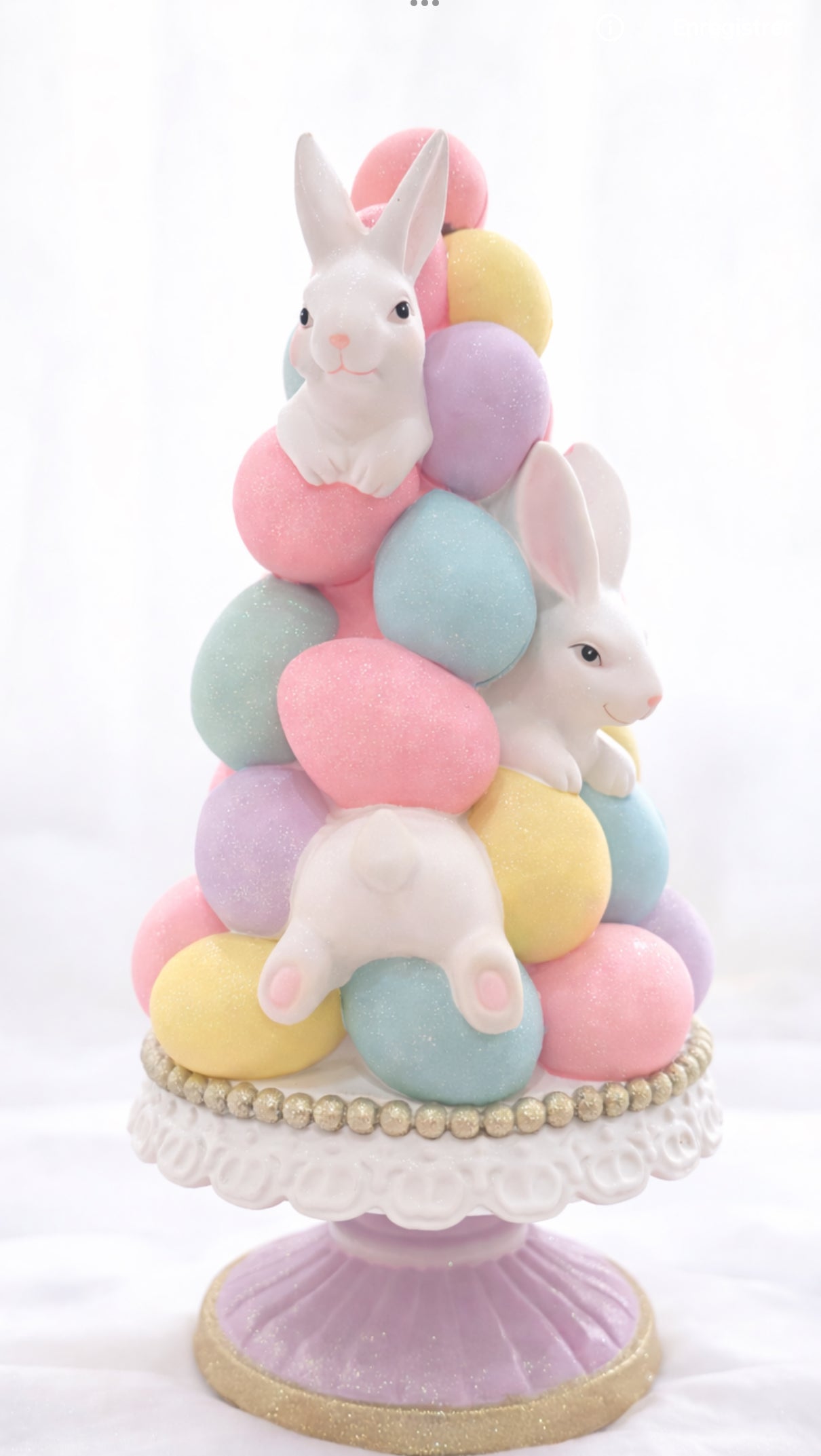 Pièce montée œufs de Pâques ..